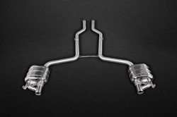 SL500 R231 Exhaust system with valves
