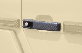 Mansory Carbon Door Handle 3 Parts Set Cabrio Only 3w